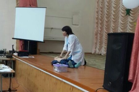 В с. Порецкое прошло обучение по оказанию первой помощи